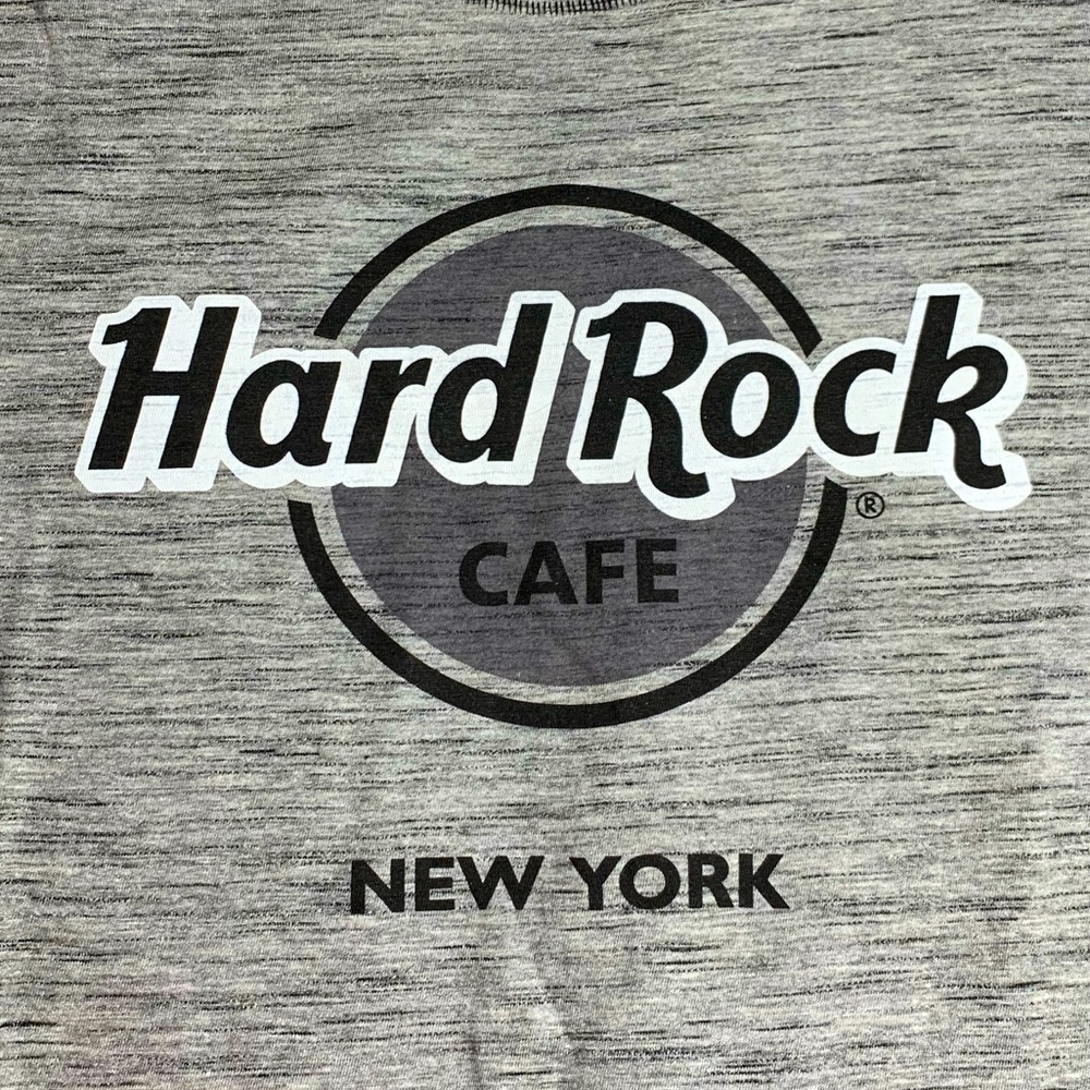 Hard Rock Cafe New York gray tee